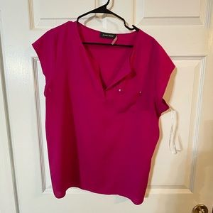 Purple-pinkish (fushia) blouse